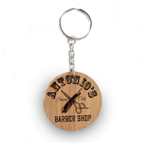 DREWNIANE BRELOKI - OKRĄGŁE - OD 10 SZTUK