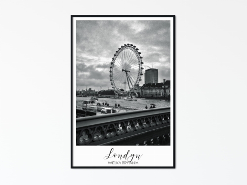 Plakat / Plakat na piance - Miasta - Londyn 01