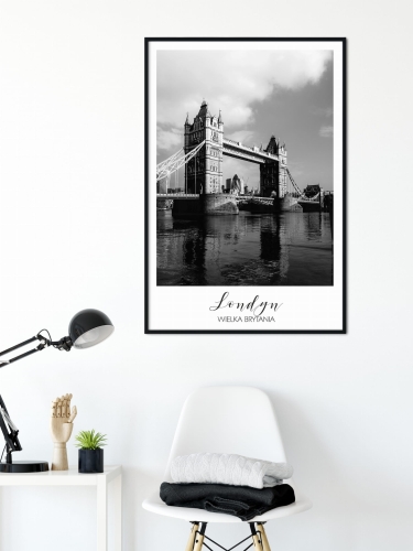 plakaty miasta b&amp;w londyn 02.jpg