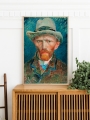 Drewniany plakat - Vincent van Gogh - autoportret
