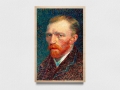 Drewniany plakat - Vincent van Gogh - autoportret