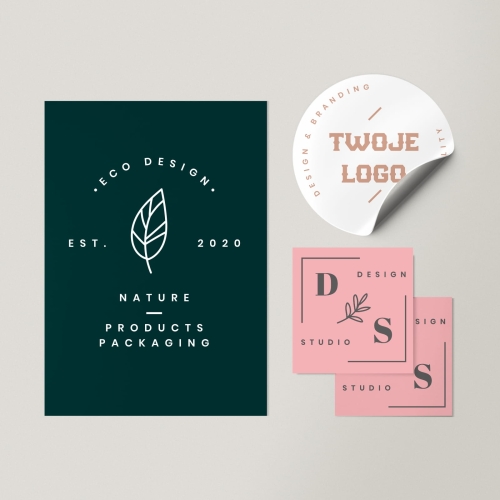 Naklejki Samoprzylepne - Laminowane - Naklejki Reklamowe - 1m2