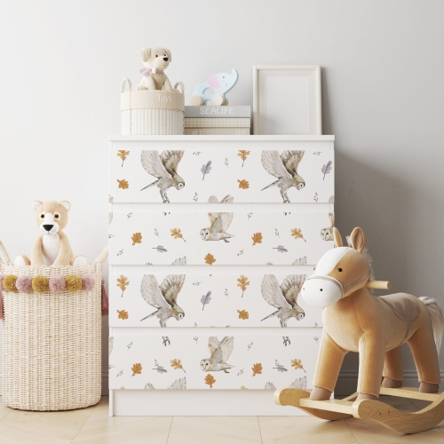 Naklejka na komodę IKEA Malm - Wzory dziecięce - 1