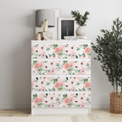 Naklejka na komodę IKEA Malm - 03