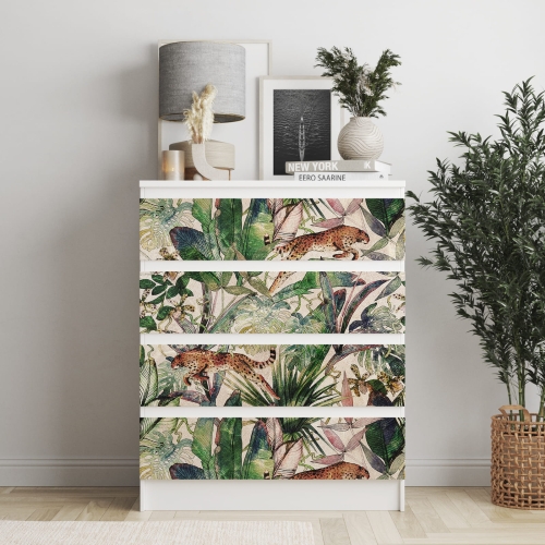 Naklejka na komodę IKEA Malm - 05