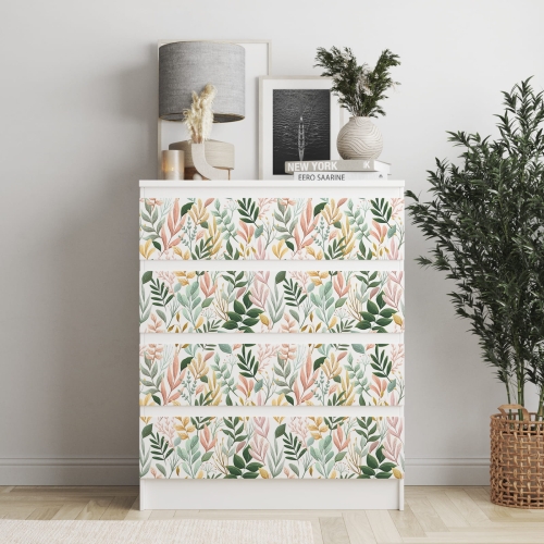 Naklejka na komodę IKEA Malm - 06