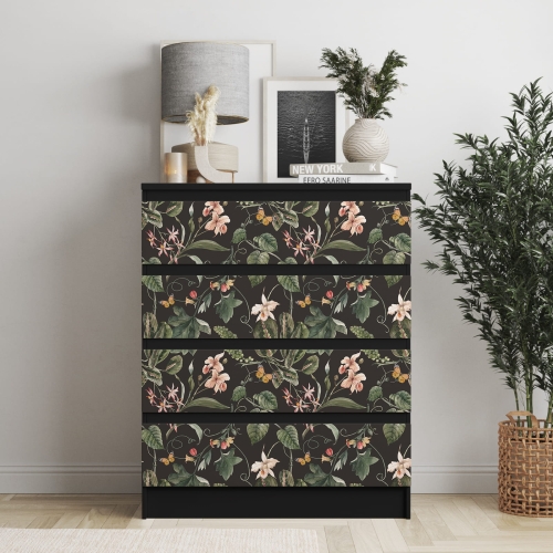 Naklejka na komodę IKEA Malm - 08