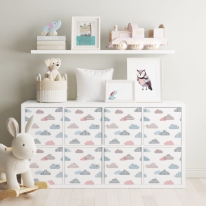 Naklejki IKEA Kallax - wzory dziecięce - 05