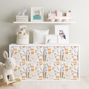 Naklejki IKEA Kallax - wzory dziecięce - 08