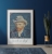 Self-Portrait with Grey Felt Hat vincent van gogh plakat 02.jpg