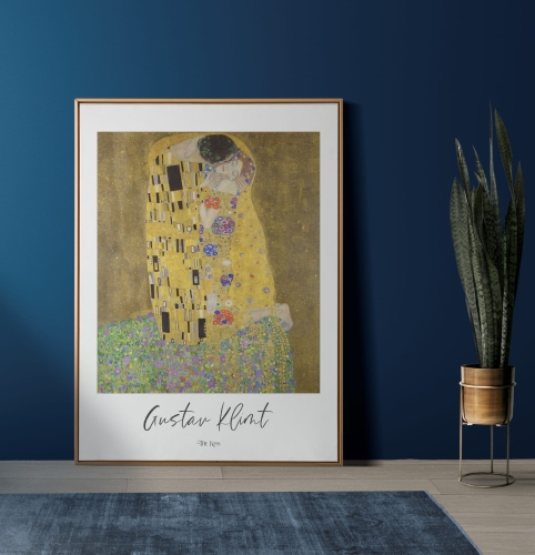 the kiss gustav klimt plakat 02.jpg