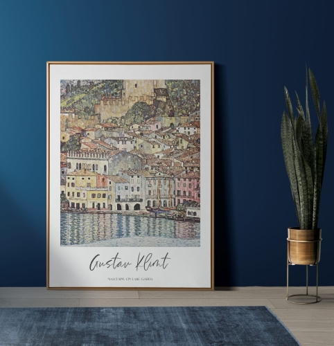 malcesine on lake garda gustav klimt 02.jpg