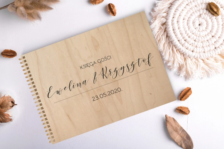 drewniana księga gości album drewniany z personalizowanym nadrukiem naturalna 01.jpg