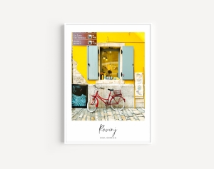 Plakat / Plakat na piance - Rovinj Istria Chorwacja 01