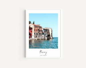 Plakat / Plakat na piance - Rovinj Istria Chorwacja 03