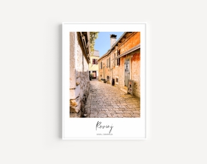 Plakat / Plakat na piance - Rovinj Istria Chorwacja 04