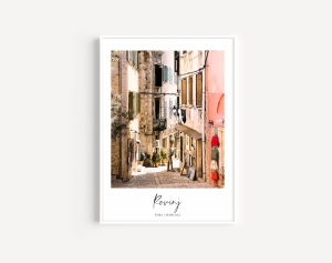 Plakat / Plakat na piance - Rovinj Istria Chorwacja 05