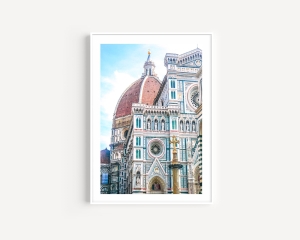 Plakat / Plakat na piance - Włochy, katerda we Florencji