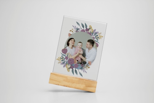 Prezent Wielkanocny - szkło akrylowe z Twoim zdjęciem