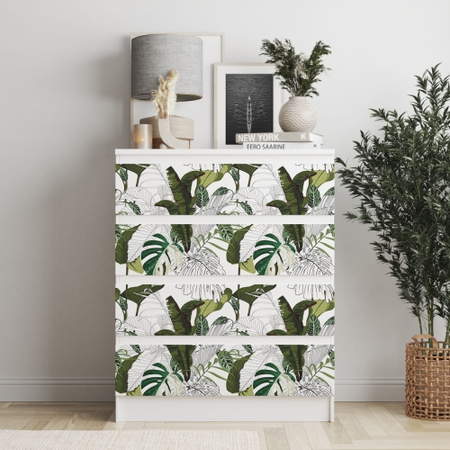 Naklejka na komodę IKEA Malm - 96