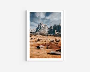 Plakat / Plakat na piance - Dolomity