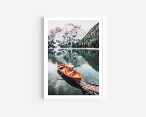 Plakat / Plakat na piance - Górskie jezioro