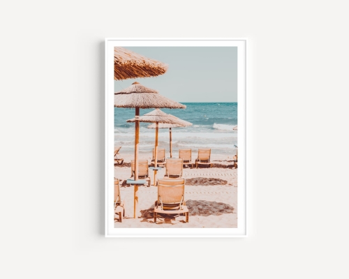 Plakat / Plakat na piance - Plaża