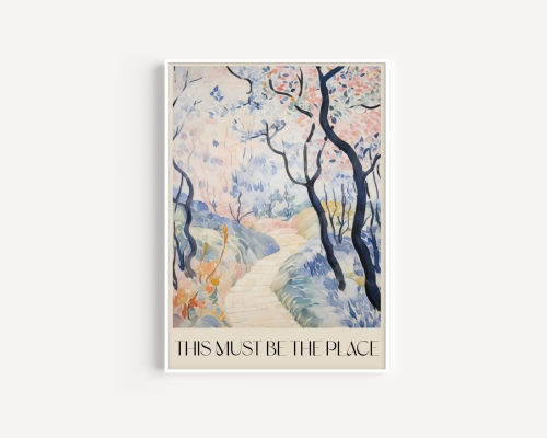 Plakat / Plakat na piance - This must be the place