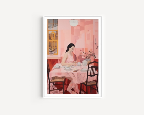 Plakat / Plakat na piance - Śniadanie