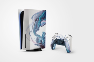 Naklejka na konsolę Playstation 5 i kontrolery - 04
