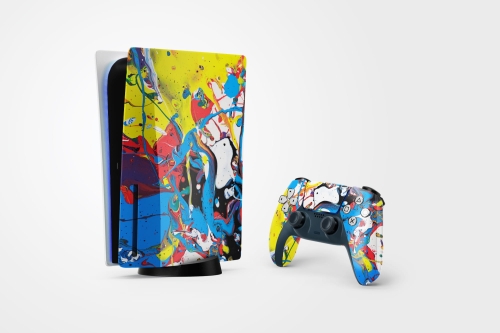 Naklejka na konsolę Playstation 5 i kontrolery - 326