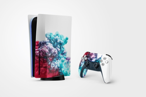 Naklejka na konsolę Playstation 5 i kontrolery - 334