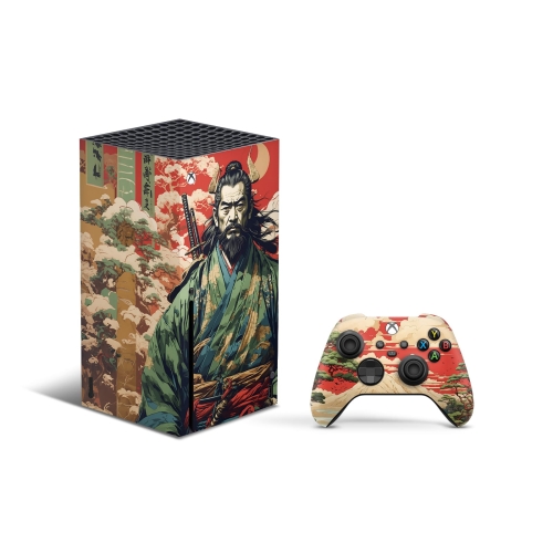 Naklejka na konsolę Xbox Series X - Wojownik