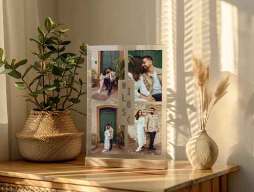 Zdjęcia na szkle akrylowym "Miłość" - prezent na walentynki