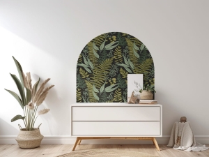 Naklejka na ścianę z łukiem - Rośliny 45