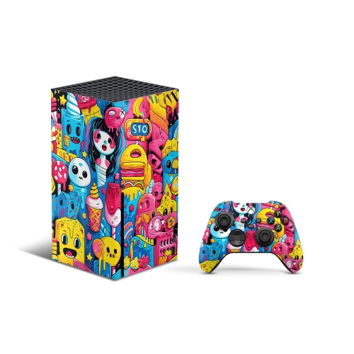 Naklejka na konsolę Xbox Series X - Słodki zawrót głowy