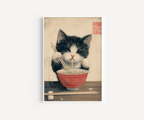 plakat kot z noodlami 02.jpg