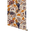 Okleina na meble - Boho Ptaki i Kwiaty Retro - 62