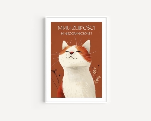 plakat z kotem - miau-żliwości są nieograniczone 01.jpg