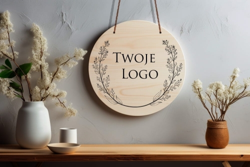 drewniana okrągła naturalna tabliczka z logo firmy 03.jpg