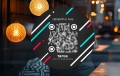 Naklejka samoprzylepna z  kodem QR - TikTok 03