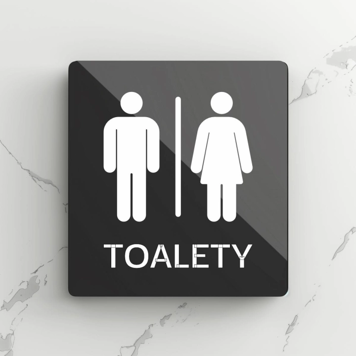 kwadratowa akrylowa tabliczka toalety.jpg