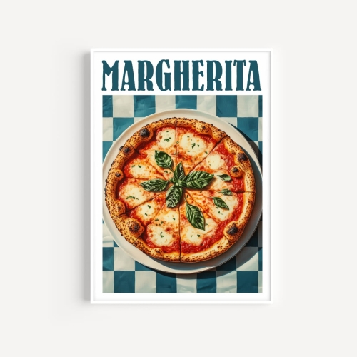 Plakat / Plakat na piance - Pizza Margherita 01