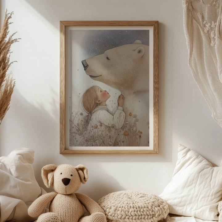 plakat do pokoju dziecka - polarny przyjaciel 01b.jpg